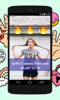 Selfie Camera Filter and Sticker 2018 poster