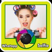 Selfie for Whatsapp capture d'écran 1