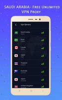 Saudi Arabia VPN - Free Unlimited VPN Proxy ภาพหน้าจอ 3