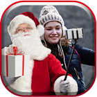 Selfie With Santa Claus Christmas Photo Editor icône
