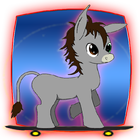 My Little Pony On A Magic Skateboard Pony Castle icône