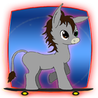 My Little Pony On A Magic Skateboard Pony Castle ไอคอน