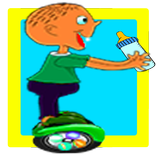 Super Baby On A Hoverboard