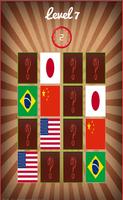 World Flags Memory Match تصوير الشاشة 2