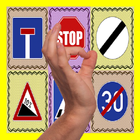Road Signs Symbols Matching ícone