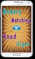 Memory Matching Road Signs Affiche