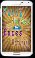 Funny Horses Faces Matching ภาพหน้าจอ 1