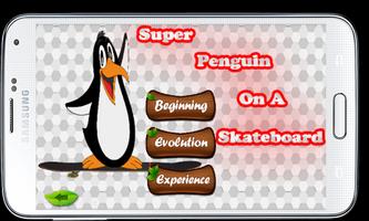 Super Penguin On A Skateboard capture d'écran 1