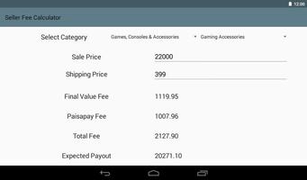 Fee Calc For eBay India Seller captura de pantalla 3