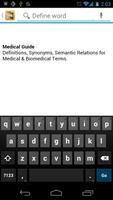 Medical Dictionary & Guide โปสเตอร์