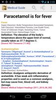 Medical Dictionary & Guide captura de pantalla 1