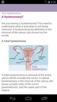 HysterSisters Hysterectomy اسکرین شاٹ 2