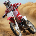 Jigsaw Puzzle Best Game Moto Cross-icoon