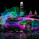 APK Neon Racing Car Hologram Tech