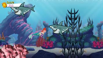 Little Mermaid Shark Attack скриншот 1
