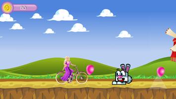 Poster Princess Ride Bike