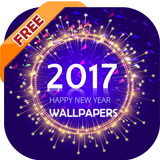 Happy New Year Wallpapers 2017 icône