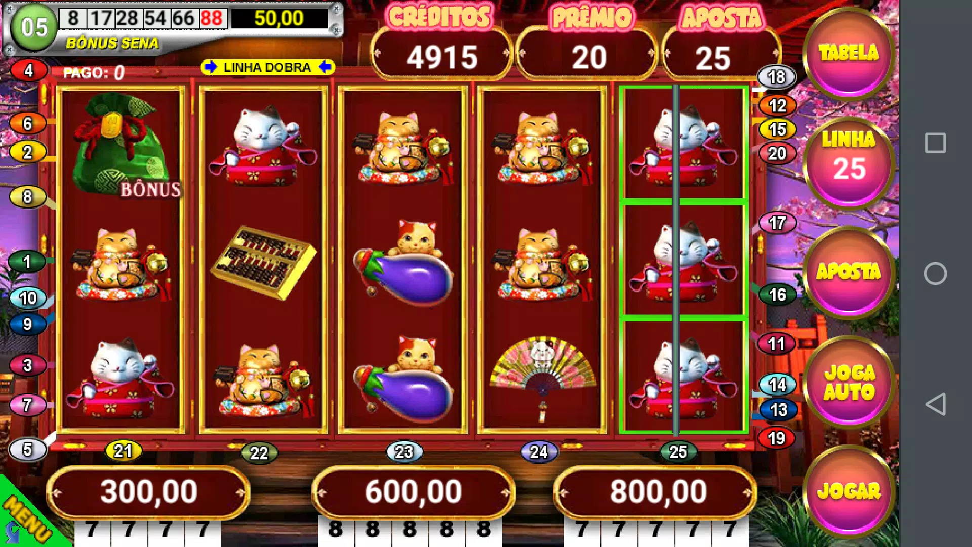 Gato da Fortuna Caça Níquel Slot APK for Android Download