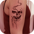 Tattoo design-sleeve tattoos,Dragon Tattoo icon
