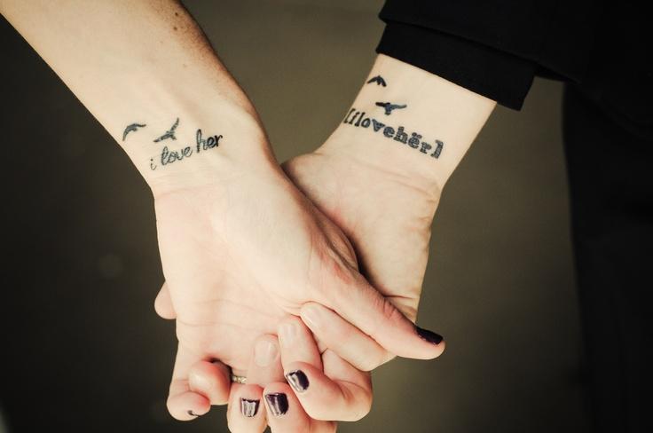 Tattoo ideen partner Small Matching