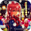 Girl Anime Keyboard Theme APK