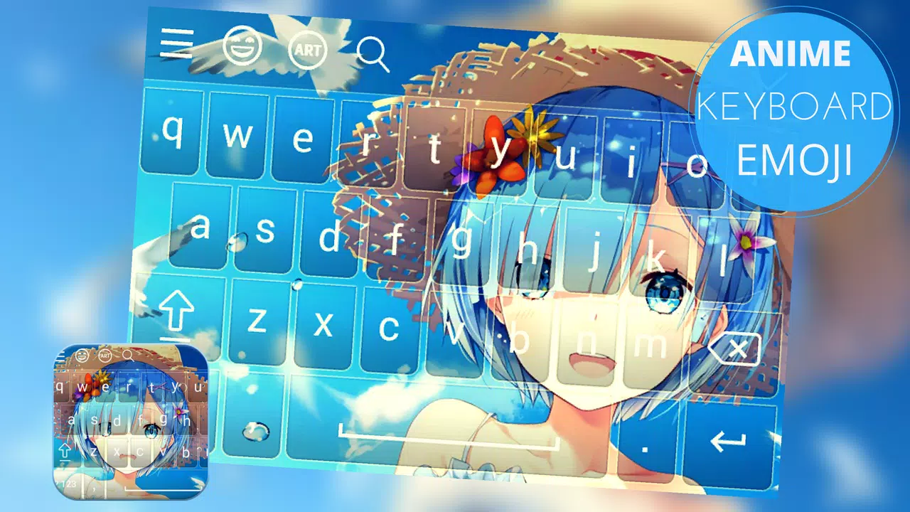 Android向けのアニメキーボード絵文字 Apkをダウンロードしましょう