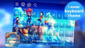 Anime do teclado de Emoji imagem de tela 2