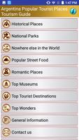 Argentina Popular Tourist Places Tourism Guide capture d'écran 1