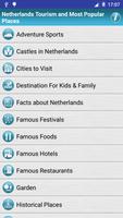 Netherlands Top Tourist Places Affiche