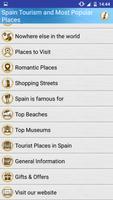 Spain Popular Tourist Places captura de pantalla 1