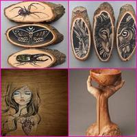 پوستر Best Wooden Art Crafts