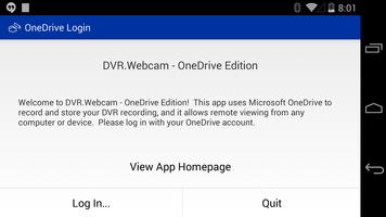 DVR.Webcam - OneDrive Edition screenshot 1