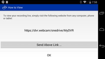 DVR.Webcam - OneDrive Edition screenshot 2