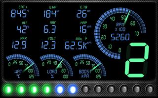 RacingMeter for Torque Pro اسکرین شاٹ 1