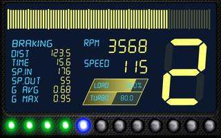 RacingMeter for Torque Pro capture d'écran 3