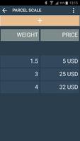 2 Schermata Shipping digital scale