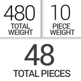 Pieces Counter Calculator أيقونة