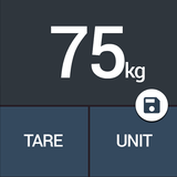 Weight display bluetooth scale ikona