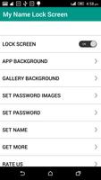 My Name Lock Screen اسکرین شاٹ 1