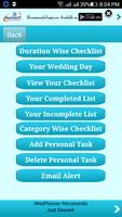 iwedplanner -wedding planning capture d'écran 1