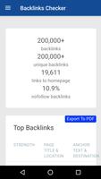 BackLinks Checker スクリーンショット 2