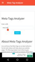 Meta Tags Analyzer تصوير الشاشة 2