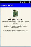 Kitab Bulughul Maram capture d'écran 3