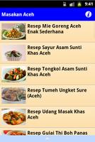 Resep Masakan Aceh capture d'écran 1