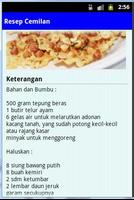 Aneka Resep Cemilan 截图 2