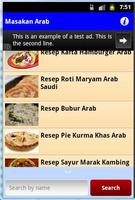 برنامه‌نما Resep Masakan Arab عکس از صفحه
