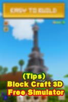 Tips Block Craft 3D Simulator imagem de tela 1