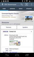 Covenant Baptist Church Affiche