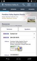 Pembina Valley Baptist Church 海报