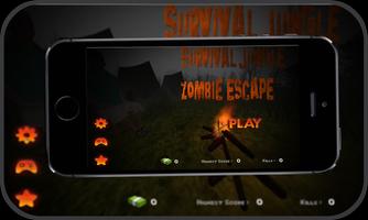 Survival Jungle-Zombie Escape Ekran Görüntüsü 1